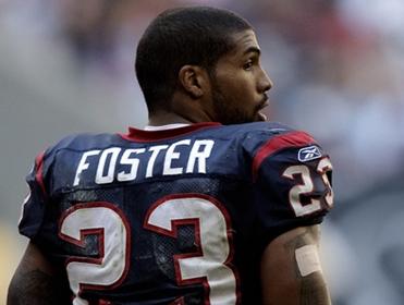 Arian Foster is set to have a big impact in this game